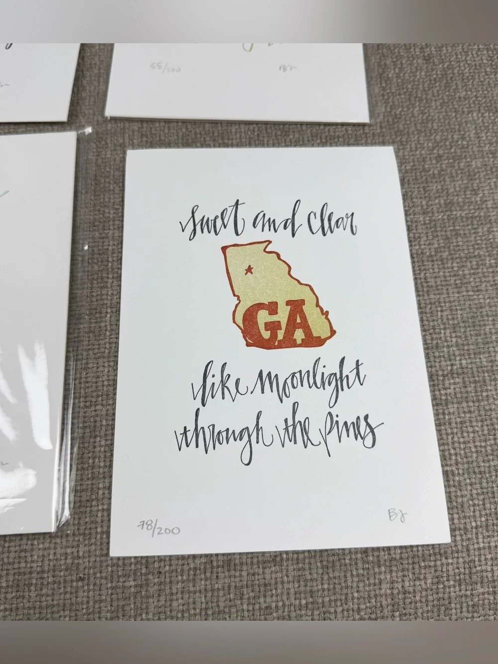 Large Lot of One Canoe Two 1canoe2 Greeting Cards Stationary States Thank You